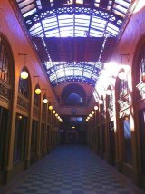  Huntington Arcade Glass Replacement Continues